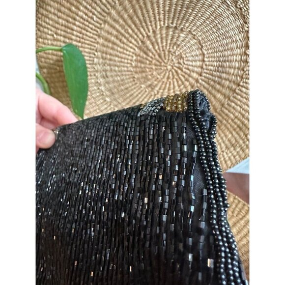 Rue de Calais vintage black clutch - Picture 11 of 11